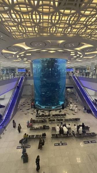 Arrival at Prince Mohammad Bin Abdulaziz International Airport